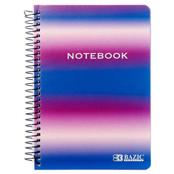 3-Subject Spiral Notebook, Wide Ruled, 120 Sheets (24 Pack)