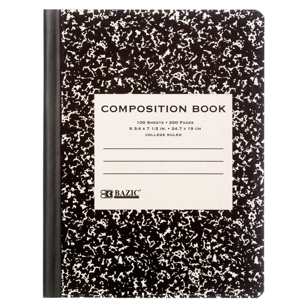 College Ruled Premium Composition Notebook, 100 Count (48 Pack)