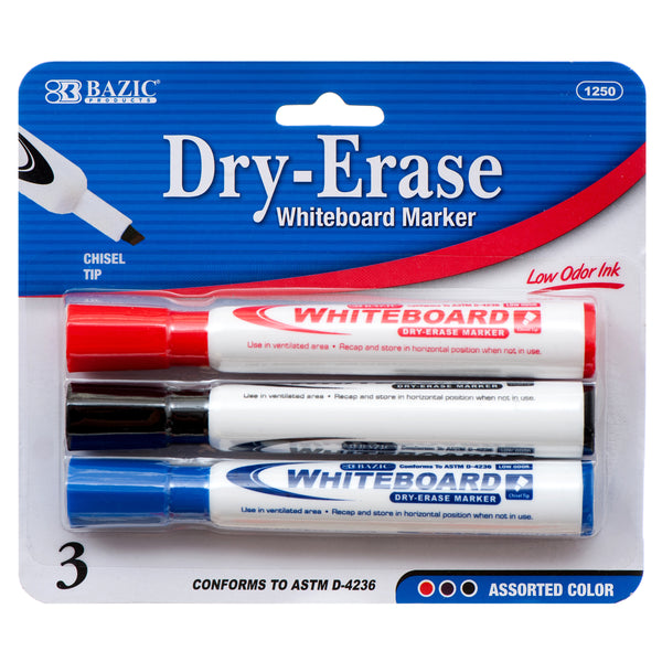 Jumbo Whiteboard Marker, 3 Count (24 Pack)