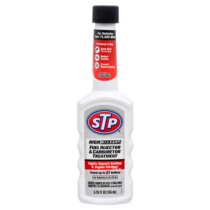 STP Fuel Injector & Carburetor Treatment, 5.25 oz (12 Pack)