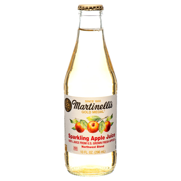 Martinelli's Sparkling Apple Juice, 10 oz (12 Pack)