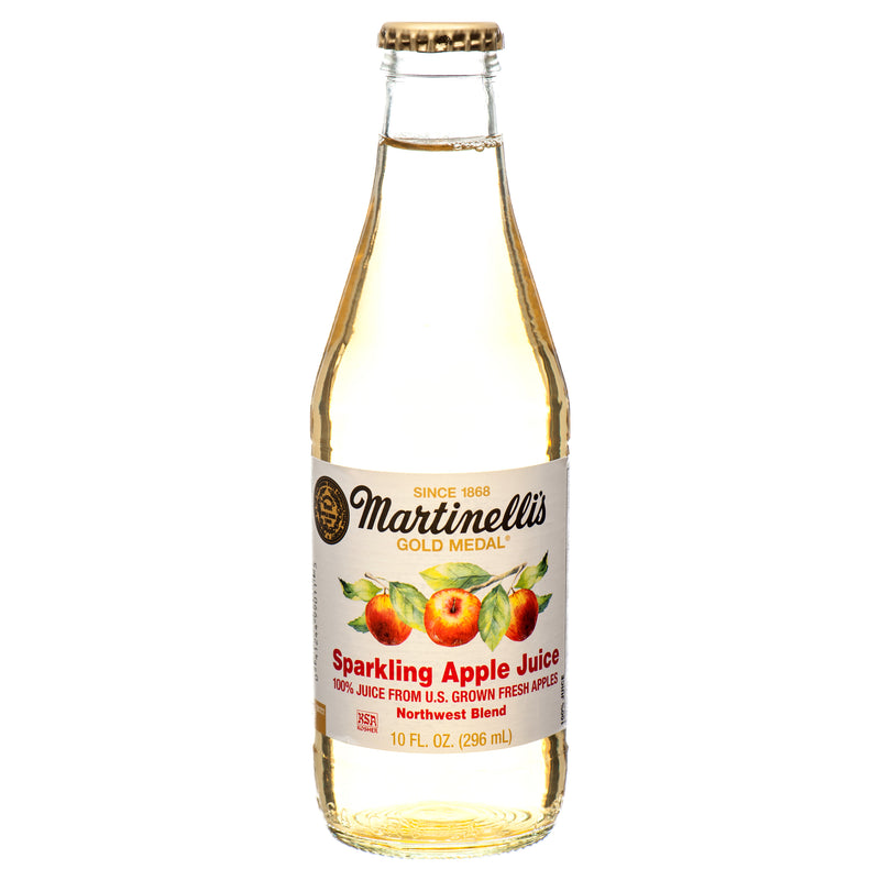 Martinelli's Sparkling Apple Juice, 10 oz (12 Pack)