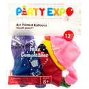 Inflatable Party Balloons, Feliz Cumpleaños, 12", 8 Count (12 Pack)