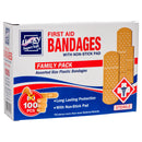 Lucky Bandages, 100 Count (24 Pack)