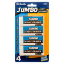 Jumbo White Eraser, 4 Count (24 Pack)