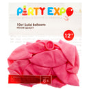 Inflatable Party Balloons, Light Pink, 12", 10 Count (12 Pack)