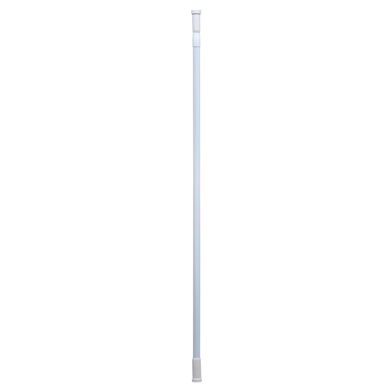 Shower Curtain Extension Rod, White, 43"-86" (12 Pack)