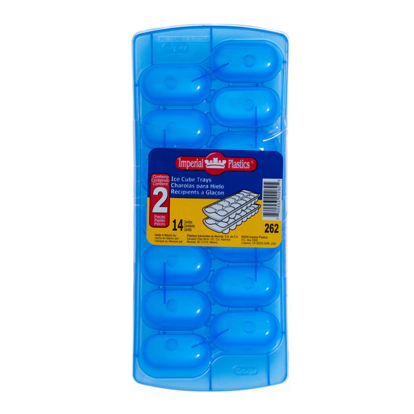 Ice Cube Tray 2Pk Blue Clr (36 Pack)