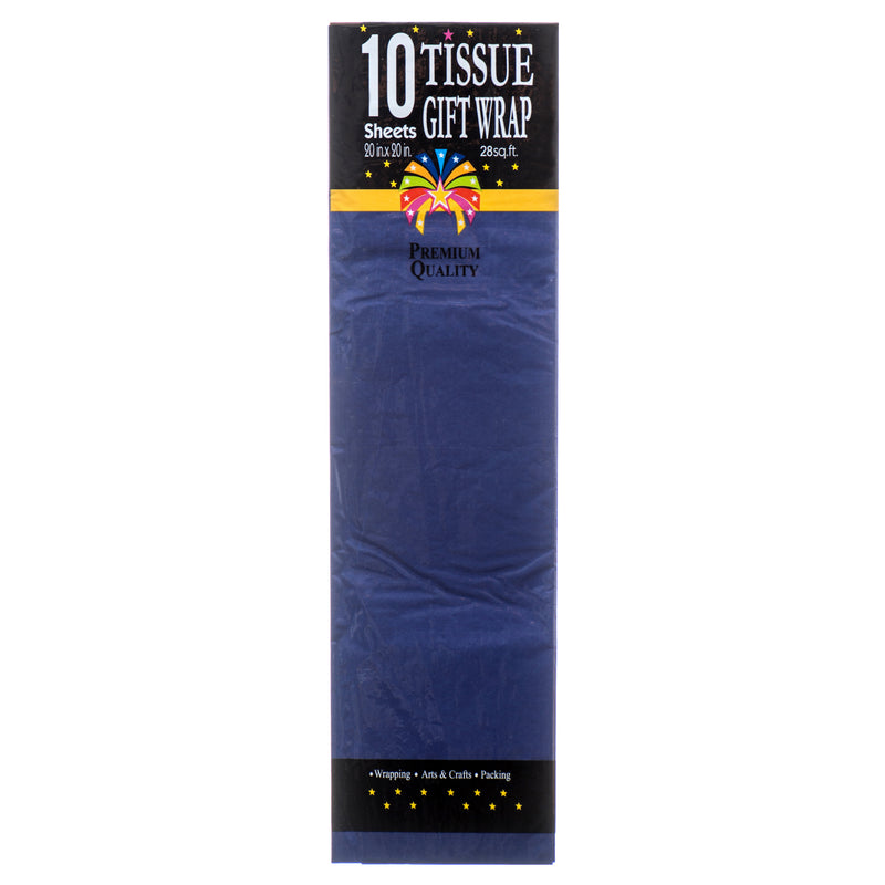 Tissue Wrap 10 Ct - Royal Blue (12 Pack)