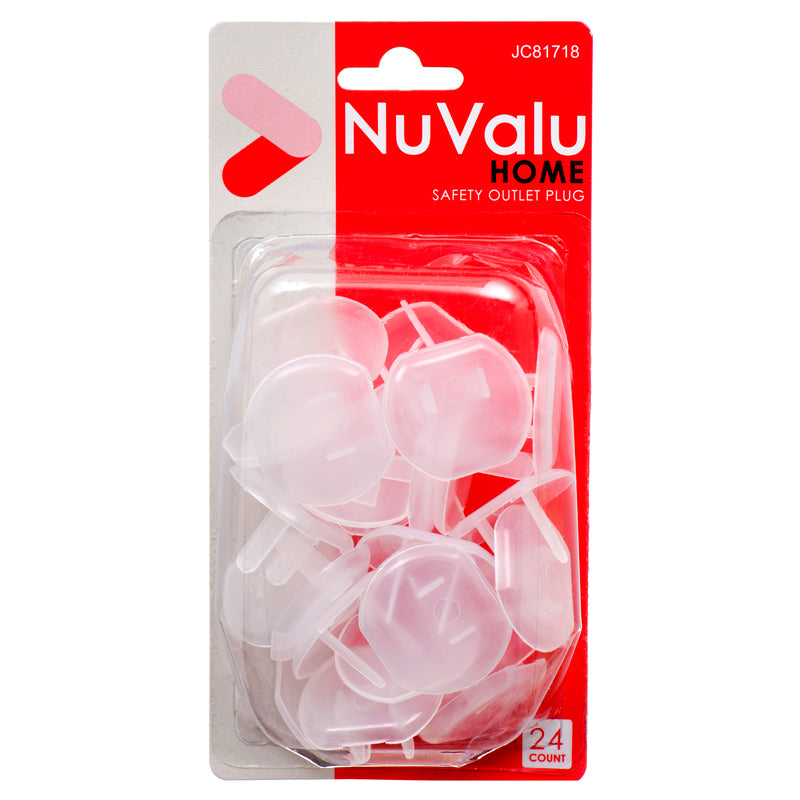Nuvalu Safety Outlet Plug Cover 24Pcs (24 Pack)