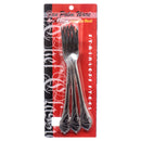 Fork Stainless Steel 4Pc Flower In Double Blister