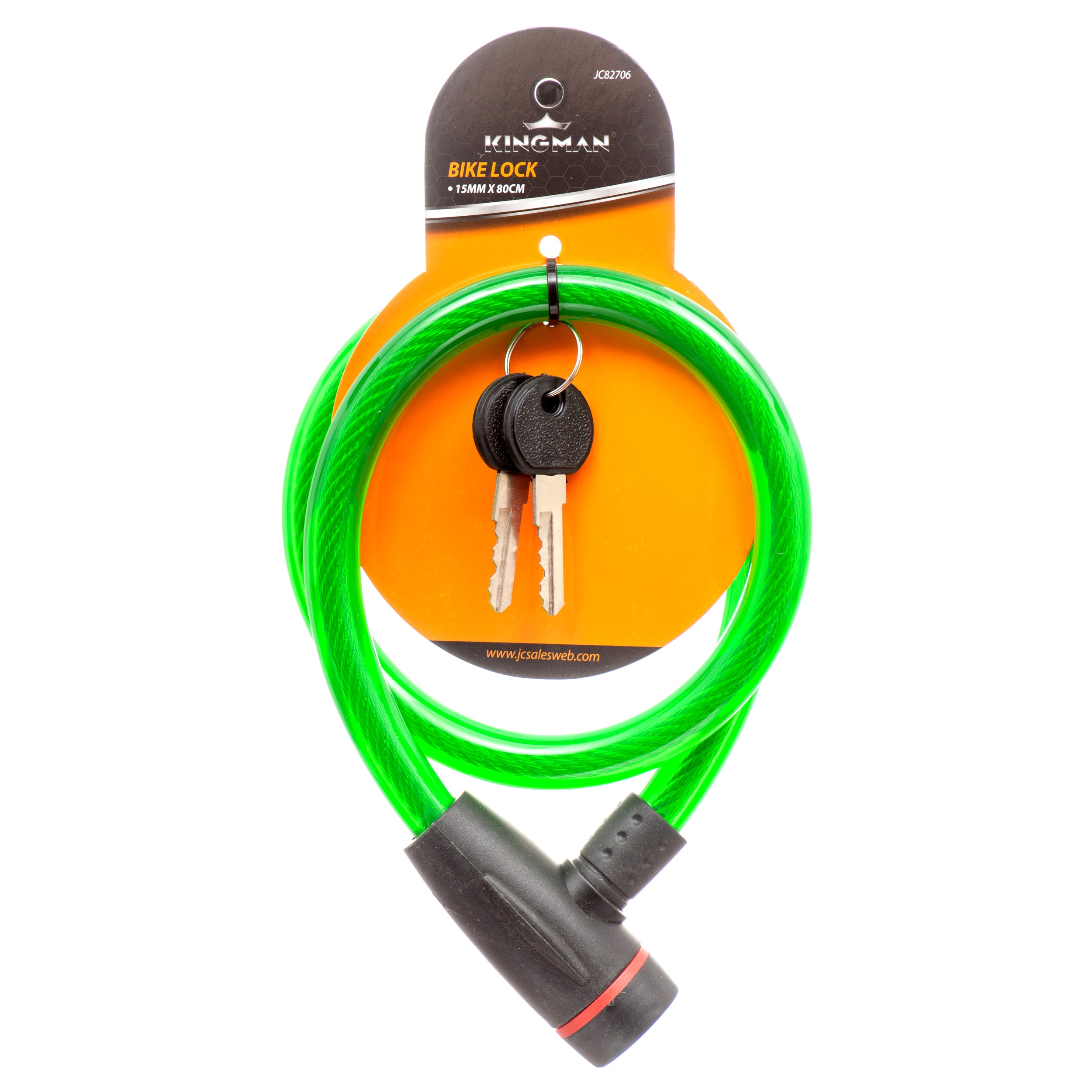 Kingman Bicycle Lock Hvy Duty (24 Pack)