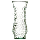 Glass Vase 8.5 X 3.5" Clear W/Diamond Design
