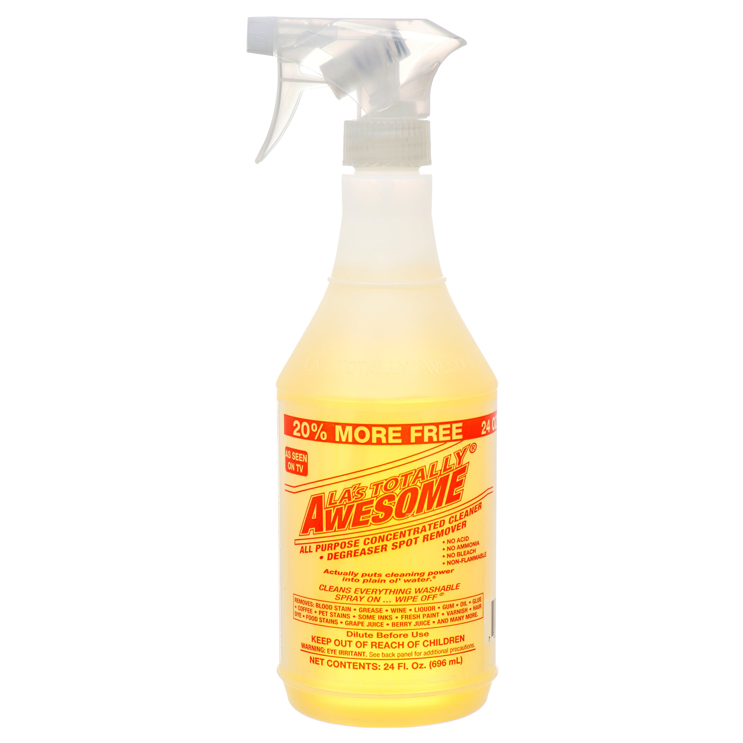 LA Totally Awesome All Purpose Cleaner Refill, 24 oz (18 Pack)