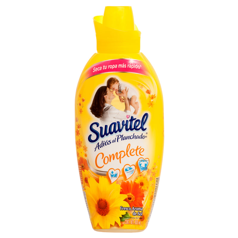 Suavitel Complete Fabric Softener, Aroma de Sol, 27 oz (12 Pack)