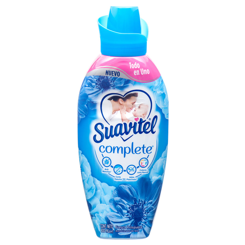 Suavitel Fabric Softener, Fresca Primavera, 27 oz (12 Pack)