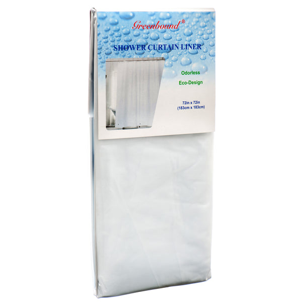 Shower Curtain Liner 70"X72" Hvy Duty Clear #21312 (12 Pack)