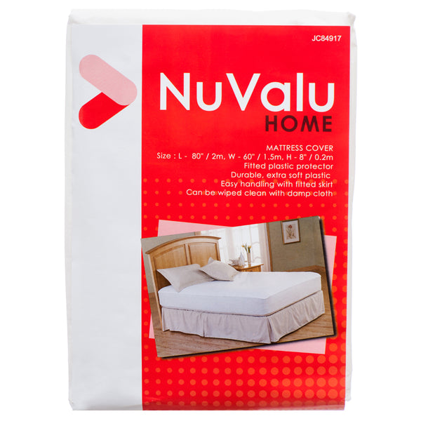 Nuvalu Mattress Cover Queen Size 0.04Mm Peva 60"X80"X8" (24 Pack)