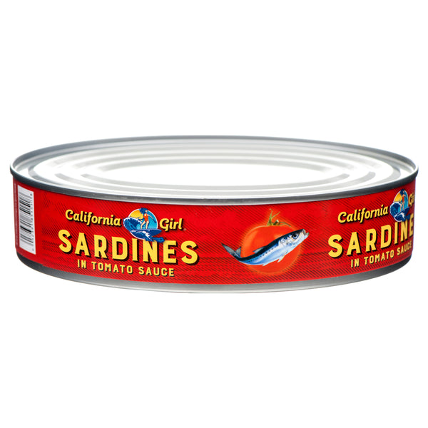 California Girl Sardines, Tomato, 15 oz (24 Pack)