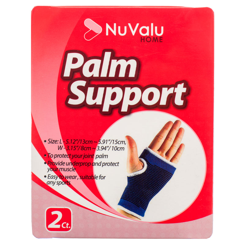 Nuvalu Elastic Support Palm 2Pc W/Blister (24 Pack)