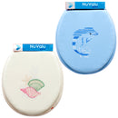 Nuvalu Toilet Seat Cover For Adult Soft W/Asst Designs & Colors (12 Pack)