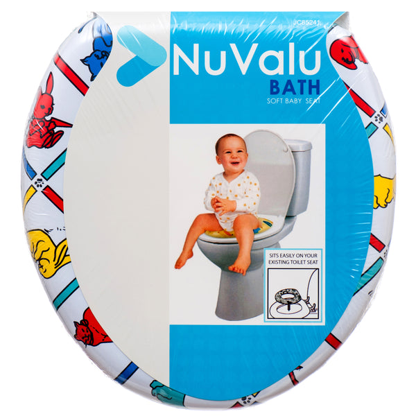 Nuvalu Potty Soft Baby Seat W/Asst Designs & Colors (12 Pack)