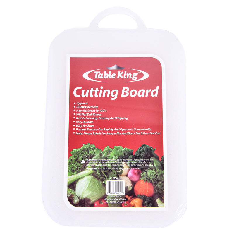 Table King Plastic Cutting Board Square 10.5" X 7.5" (24 Pack)