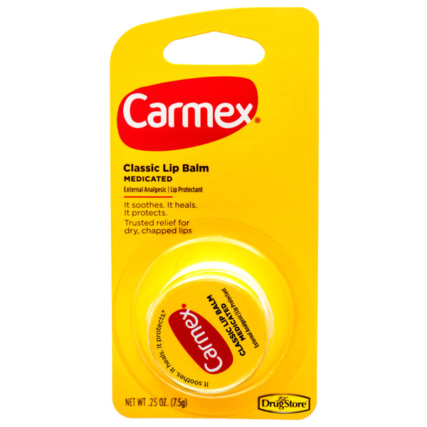 Carmex Lip Balm 0.25Z Jar Carded (6 Pack)