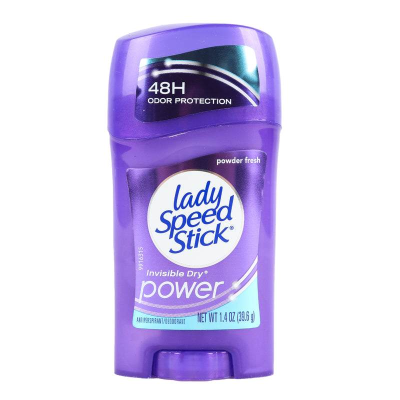 Lady Speed Stick Deodorant & Antiperspirant, 1.4 oz (12 Pack)