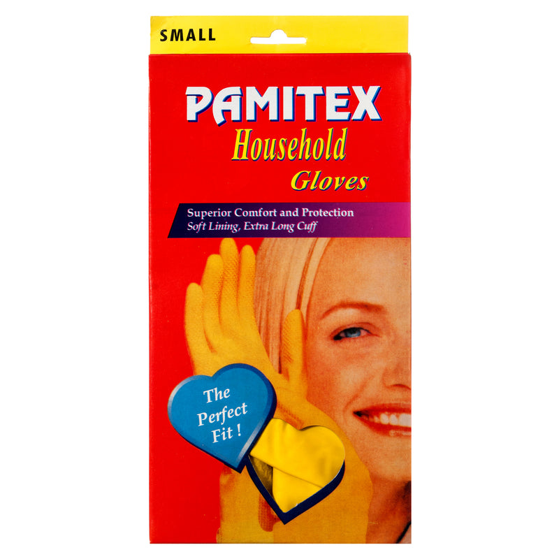 Household Latex Gloves, Small (24 Pack)