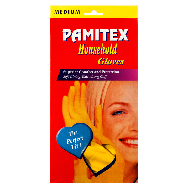 Household Latex Gloves, Medium (24 Pack)