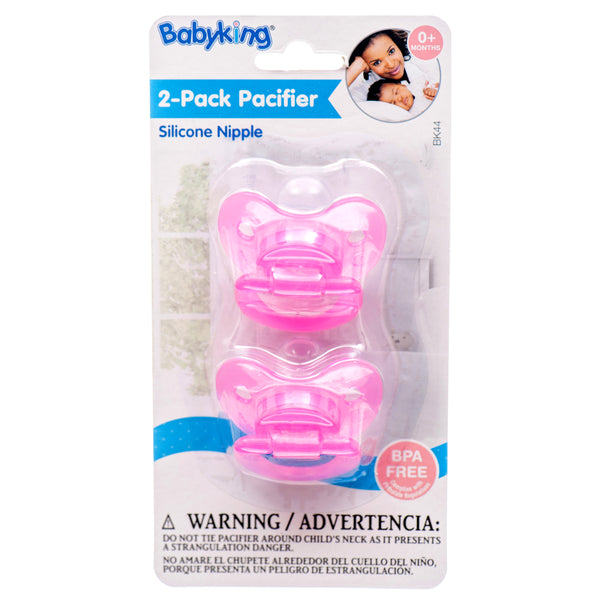 Baby Silicone Pacifier, 2 Count (12 Pack)