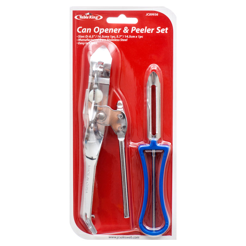 Can Opener & Peeler 2-Piece Set (24 Pack)