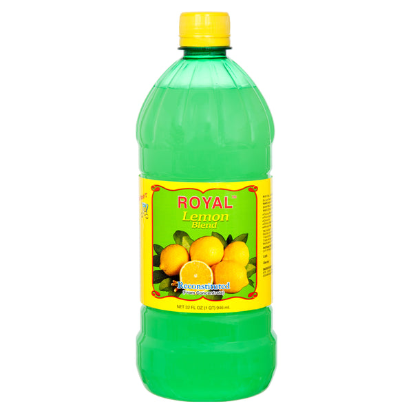 Royal Lemon Juice, 32 oz (12 Pack)