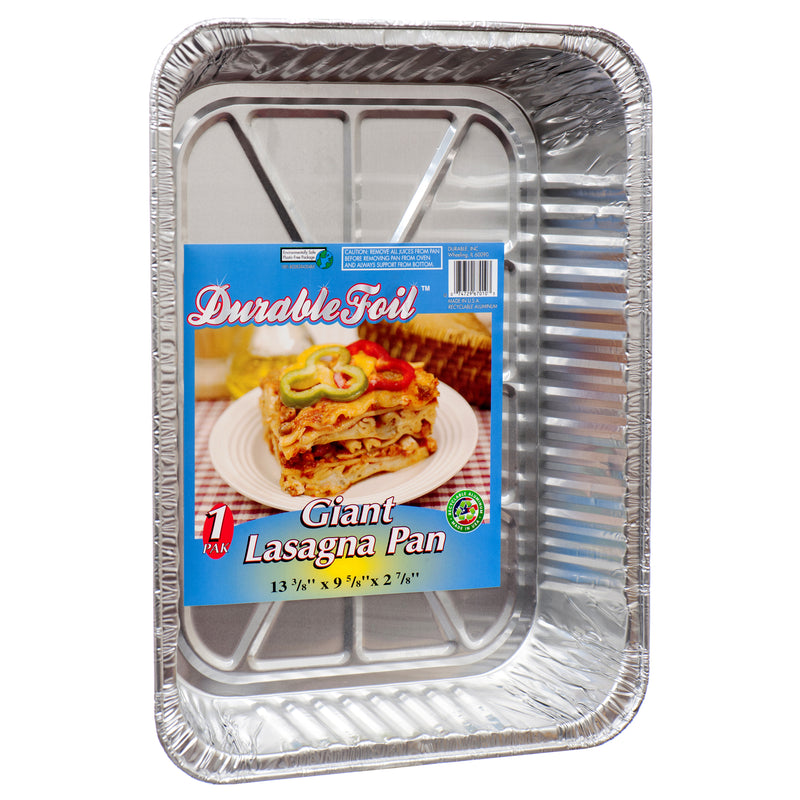 Durable Aluminum Lasagna Pan (12 Pack)