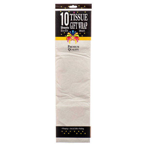 Tissue Wrap 10 Ct - White (12 Pack)