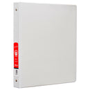 White Binder w/ View, 1" (12 Pack)