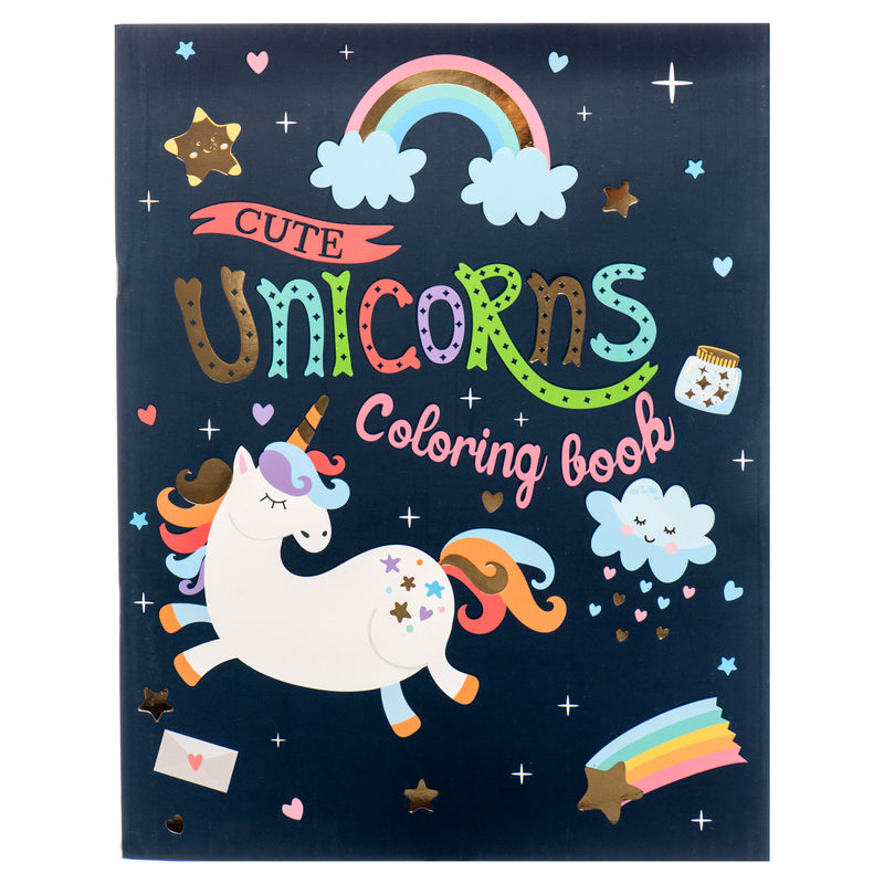 Unicorn Coloring Book (48 Pack)