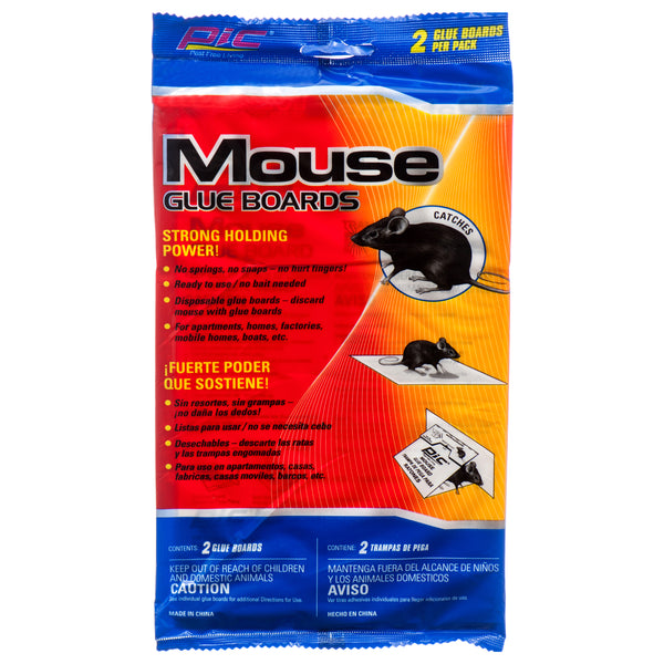PIC Mouse Glue Boards, 2 Count (24 Pack)