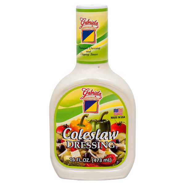 Gabriela Dressing, Coleslaw, 16 oz (12 Pack)